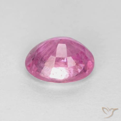 9,17 ctw natürlicher Intensives Rosa Saphir, Oval, VS-SI
