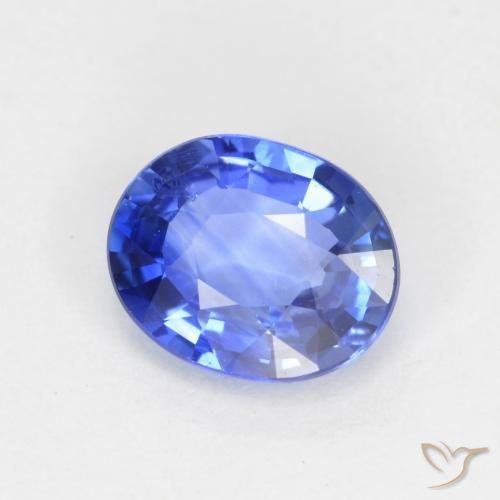 9,17 ctw natürlicher Pastellblau Saphir, Oval, VVS-VS