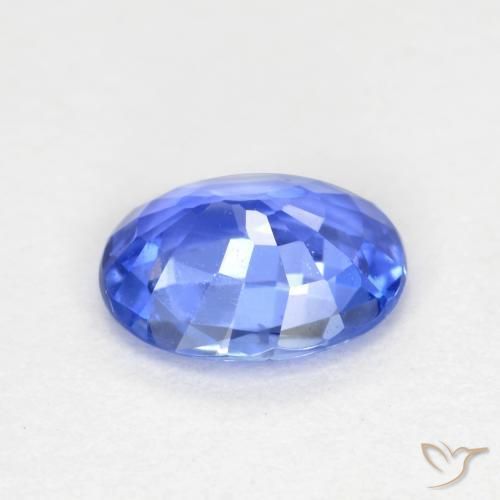 9,17 ctw natürlicher Pastellblau Saphir, Oval, VVS-VS