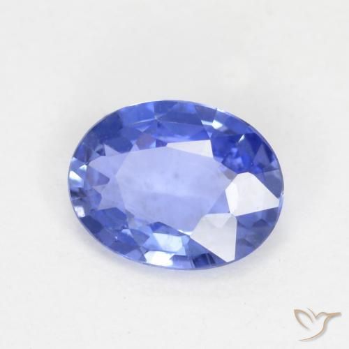 9,17 ctw natürlicher Mittelblau Saphir, Oval, VS