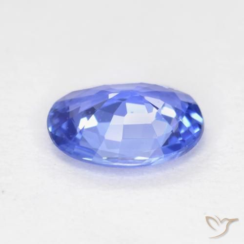 9,17 ctw natürlicher Baby blau Saphir, Oval, VVS