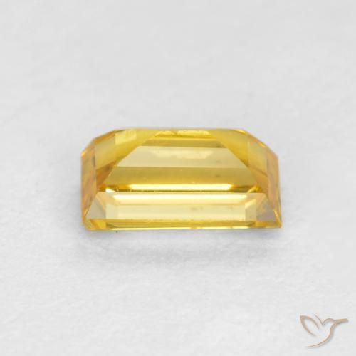 9,17 ctw natürlicher Golden Saphir, Baguette, VS
