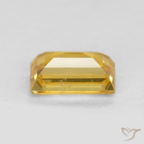 9,17 ctw natürlicher Golden Saphir, Baguette, VS