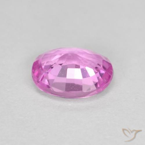 9,17 ctw natürlicher Purpur Rosa Saphir, Oval, VS
