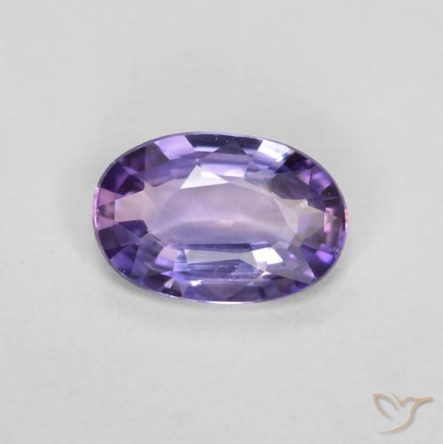 0.40ct Natürlicher Purpur Rosa Saphir, Oval, VS