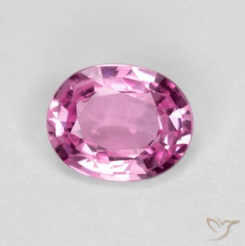 0.39ct Natürlicher Intensives Rosa Saphir, Oval, VVS-VS