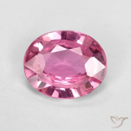 0.59ct Natürlicher Rosaig-lila Saphir, Oval, VS