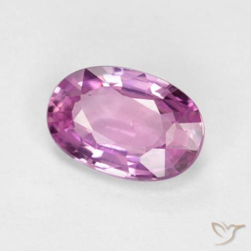 9,17 ctw natürlicher Purpur Rosa Saphir, Oval, VS
