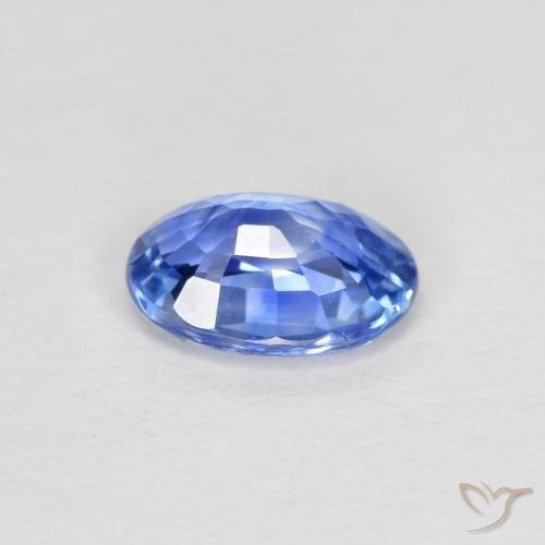 9,17 ctw natürlicher Mittleres Dunkelblau Saphir, Oval, VS