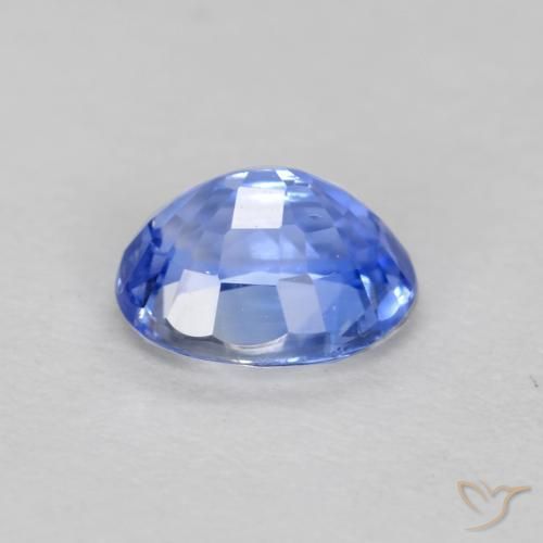 9,17 ctw natürlicher tiefblau Saphir, Oval, VVS-VS