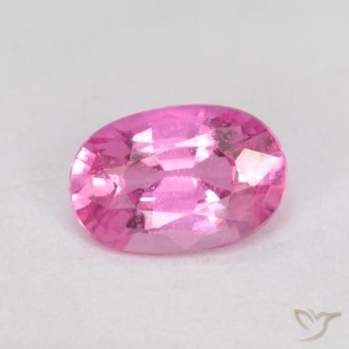 0.63ct Natürlicher Mittelviolett Saphir, Oval, VS-SI
