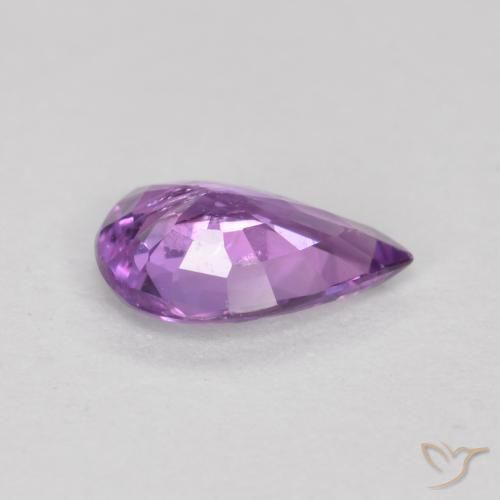 9,17 ctw natürlicher Lilaisch-violett Saphir, Birnenform, VS