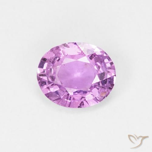 0.60ct Natürlicher violett-lila Saphir, Oval, VS-SI