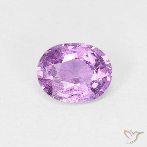 0.59ct Natürlicher Mittelviolett Saphir, Oval, VS-SI