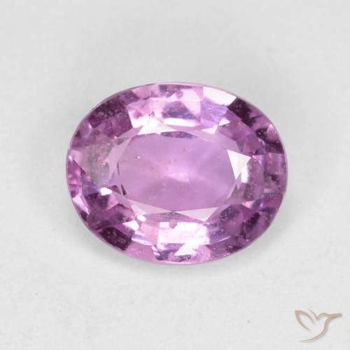 0.71ct Natürlicher Rosaviolettes Lila Saphir, Oval, VS-SI