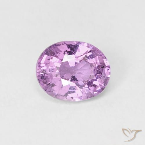 0.64ct Natürlicher violett-lila Saphir, Oval, VS-SI