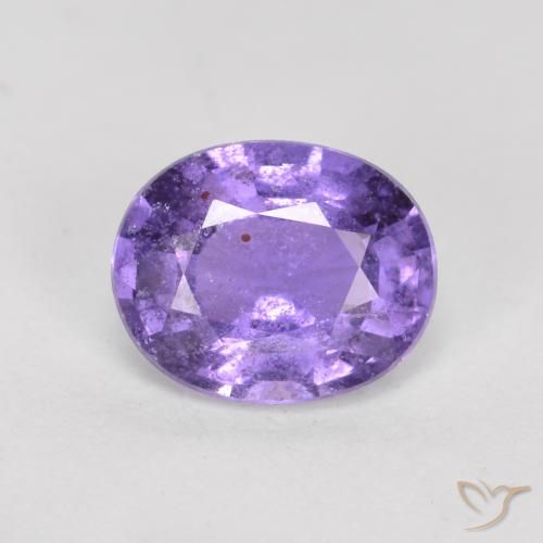 0.77ct Natürlicher Königsviolett Saphir, Oval, VS-SI