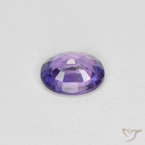 9,17 ctw natürlicher tiefviolett Saphir, Oval, VS