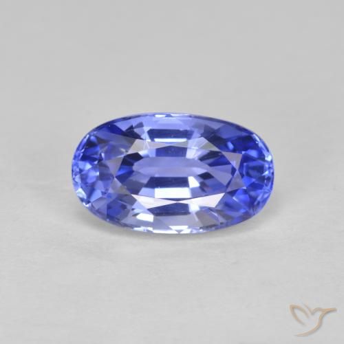 2.36ct Natürlicher tiefviolett-blau Saphir, Oval, VVS-VS
