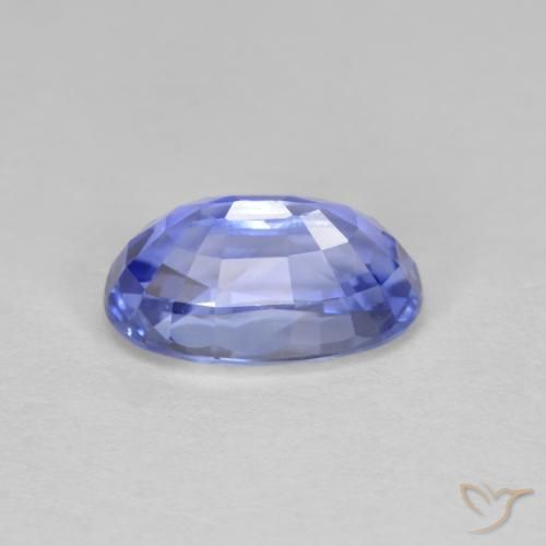 9,17 ctw natürlicher tiefviolett-blau Saphir, Oval, VVS-VS