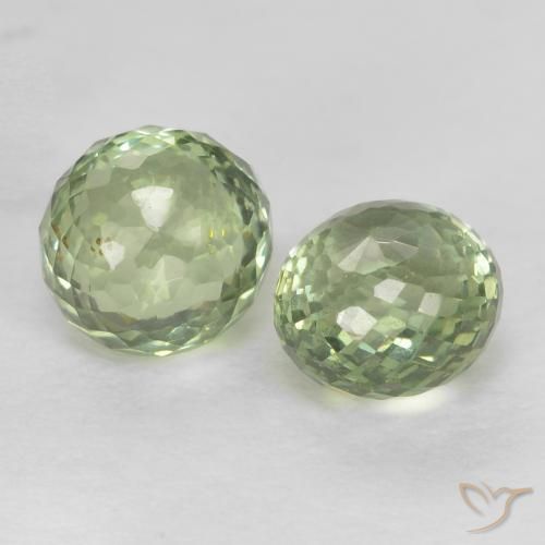 1.02 ct natürliche Sehr helles Salbeigrün Saphir-Edelsteine, Runden, VS