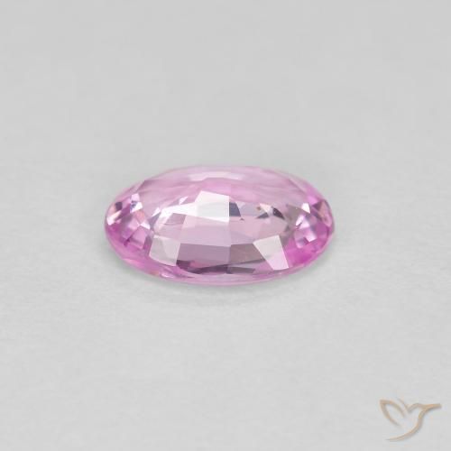 9,17 ctw natürlicher Helles Royal Lila Pink Saphir, Oval, VVS
