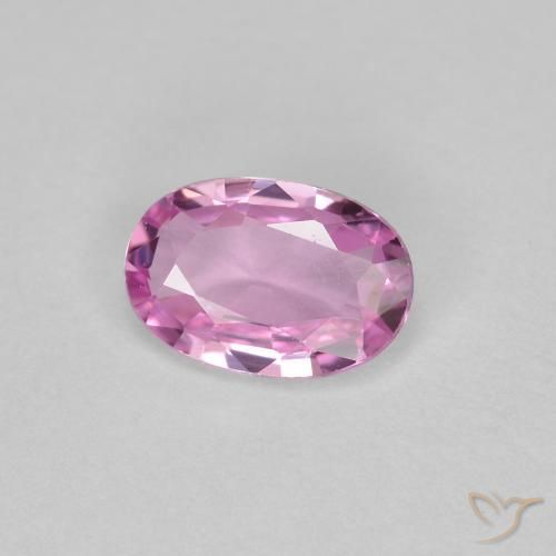 9,17 ctw natürlicher Königslila Rosa Saphir, Oval, VVS
