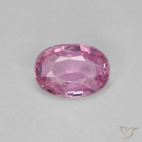0.73ct Natürlicher helllila- Saphir, Oval, VVS