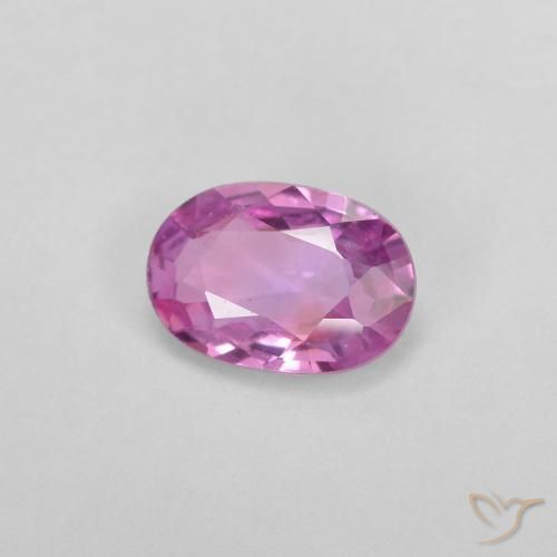 9,17 ctw natürlicher Rosaig-lila Saphir, Oval, VVS