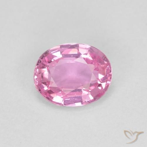 0.41ct Natürlicher Sehr helles Royal Purple Pink Saphir, Oval, VVS-VS