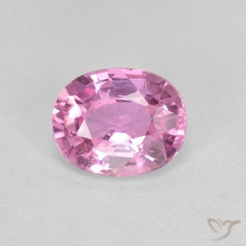 0.44ct Natürlicher Königslila Rosa Saphir, Oval, VVS-VS