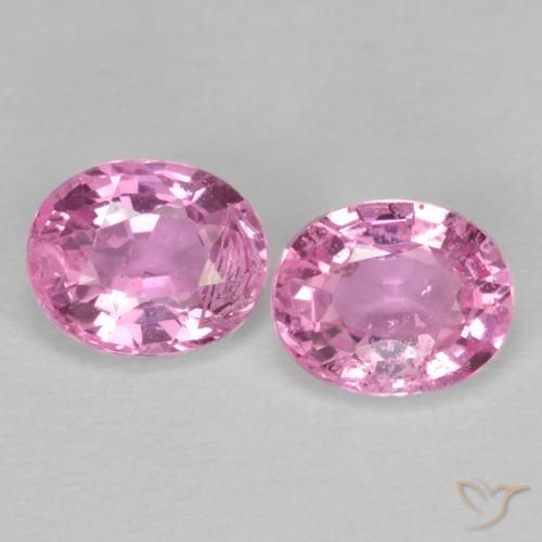 0.90ctw Natürlicher Königslila Rosa Saphir, Oval, VS-SI