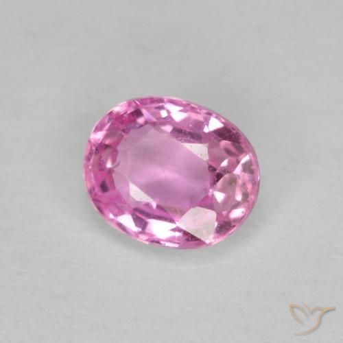 9,17 ctw natürlicher Mittelrosa Saphir, Oval, VS