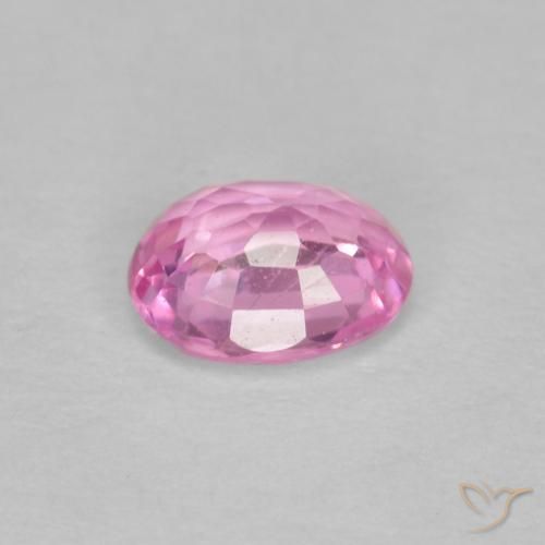 9,17 ctw natürlicher Mittelrosa Saphir, Oval, VS