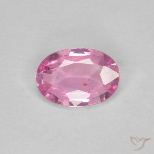 0.59ct Natürlicher pink Saphir, Oval, VS