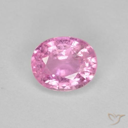 0.51ct Natürlicher Pink Saphir, Oval, VS-SI
