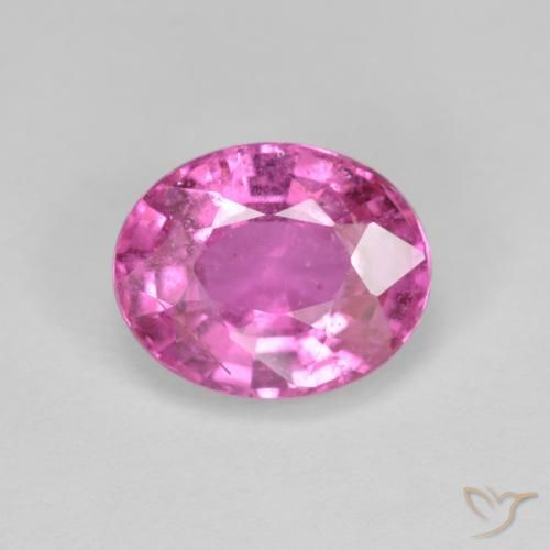 2.70ct Natürlicher Intensives Rosa Saphir, Oval, VS