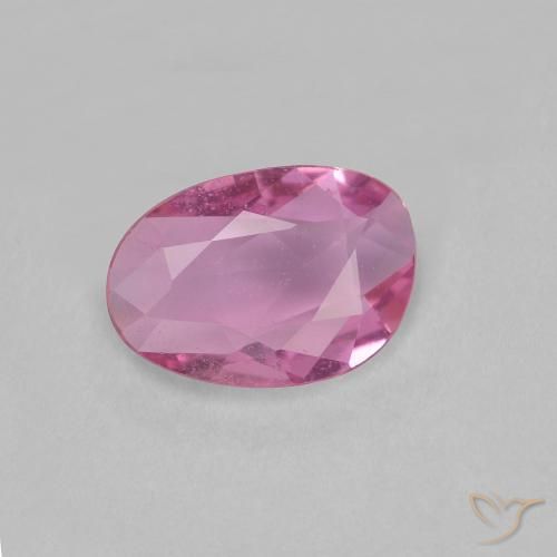 0.76ct Natürlicher tiefrosa Saphir, Fantasie, VS