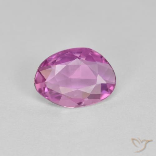 0.89ct Natürlicher Mittelviolett Saphir, Fantasie, VVS