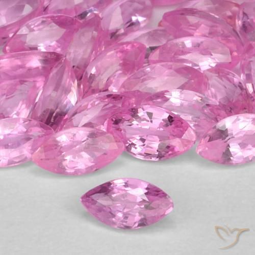 9,17 ctw natürlicher Mittelrosa Saphir, Marquise, VS