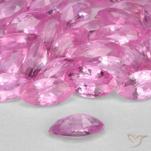 9,17 ctw natürlicher Mittelrosa Saphir, Marquise, VS