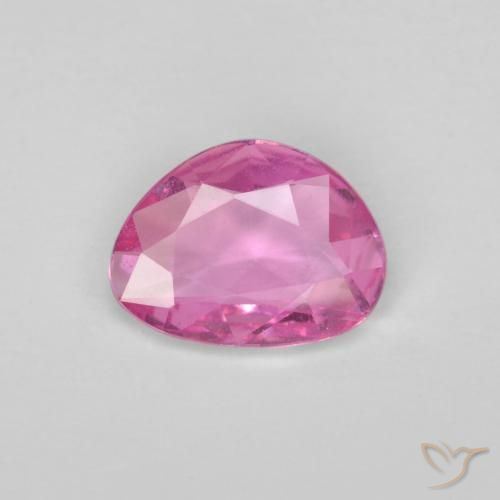 0.84ct Natürlicher tiefrosa Saphir, Fantasie, VVS-VS