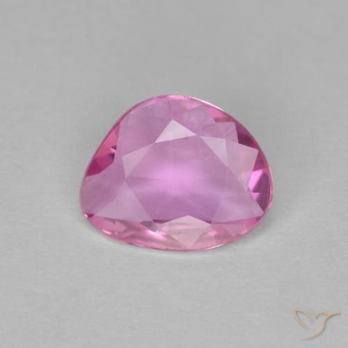 0.65ct Natürlicher Mittelrosa Saphir, Fantasie, VVS