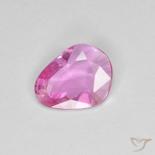 0.91ct Natürlicher Mittelrosa Saphir, Fantasie, VVS-VS
