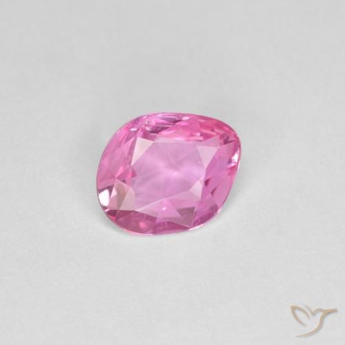 0.69ct Natürlicher tiefrosa Saphir, Fantasie, VVS-VS