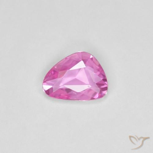 0.60ct Natürlicher Mittelrosa Saphir, Fantasie, VVS-VS