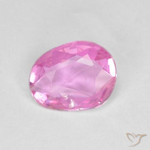 0.64ct Natürlicher Mittelrosa Saphir, Fantasie, VS