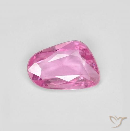 0.64ct Natürlicher Intensives Rosa Saphir, Fantasie, VS, Photo A