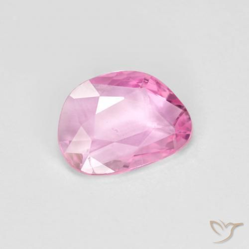 0.58ct Natürlicher tiefrosa Saphir, Fantasie, VVS-VS