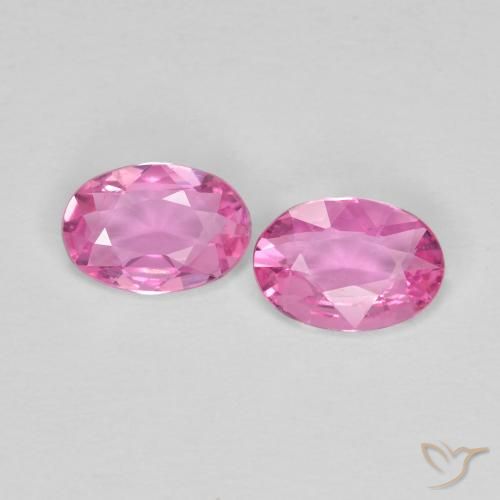 0.78ctw Natürlicher Königslila Rosa Saphir, Oval, VVS-VS